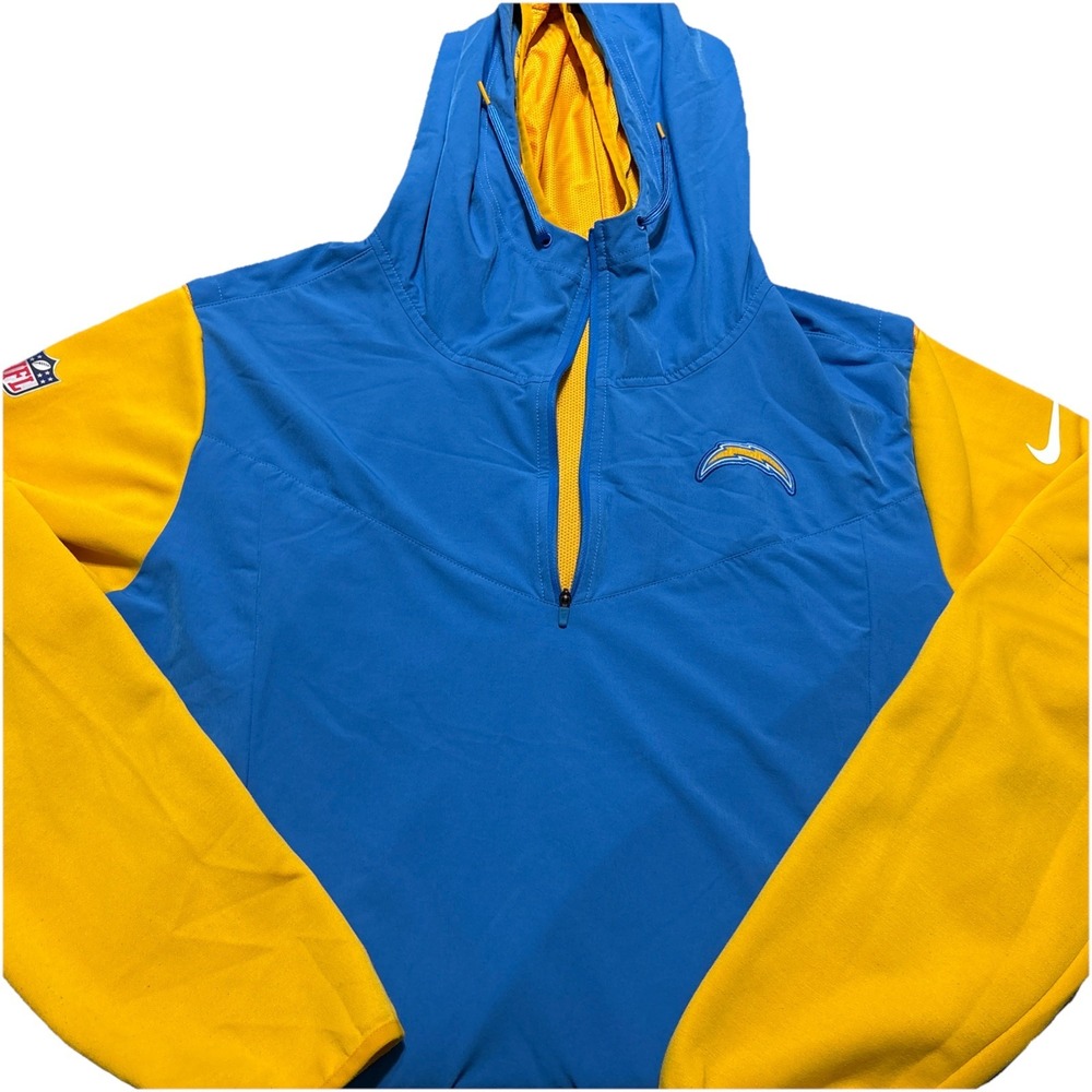 Nike Los Angeles Chargers Sideline Hoodie Pullover Sweatshirt Jacket XL